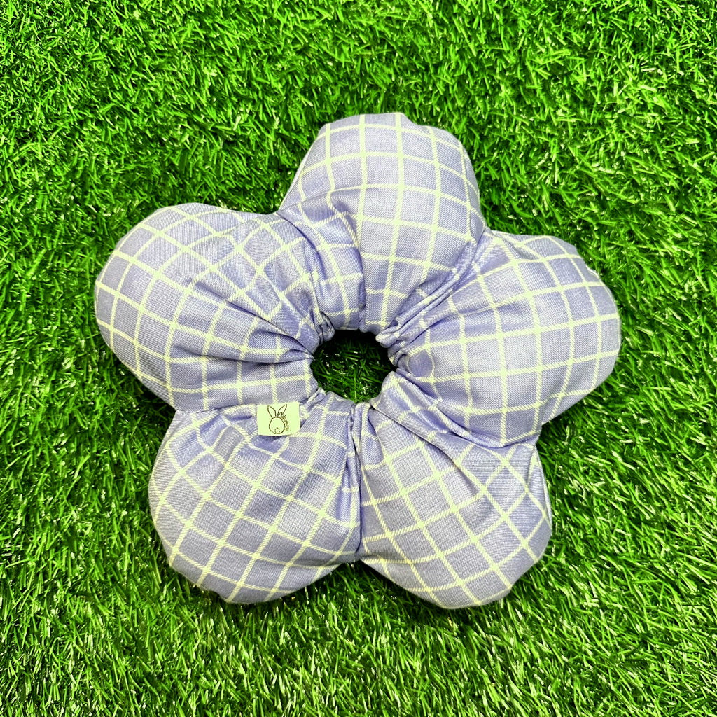 Large Flower scrunchie