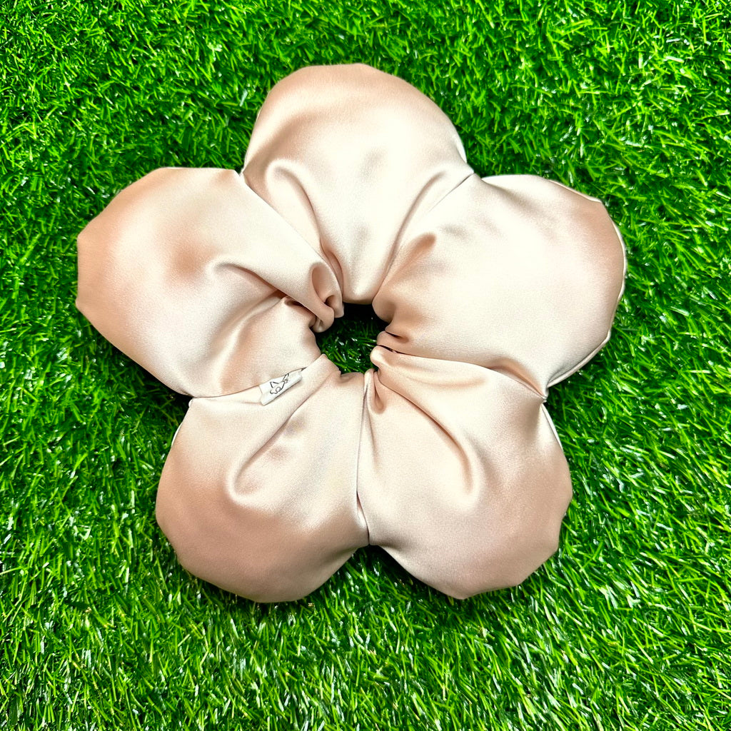 Large Flower scrunchie
