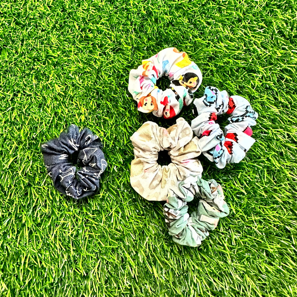 Mini Scrunchies (for Fine hair)