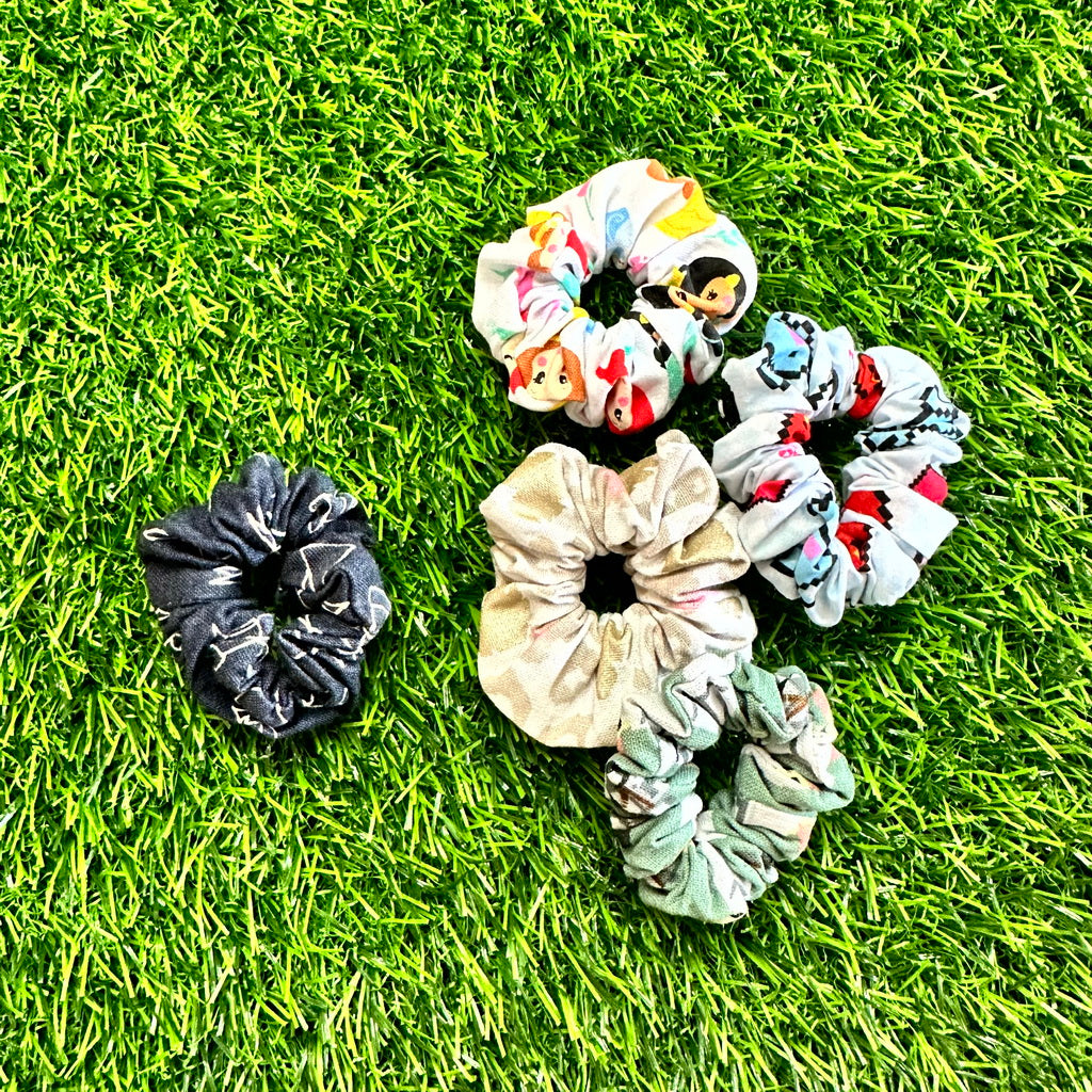 Mini Scrunchies (for Fine hair)