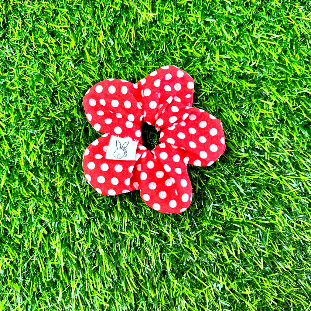 Mini Flower Scrunchies