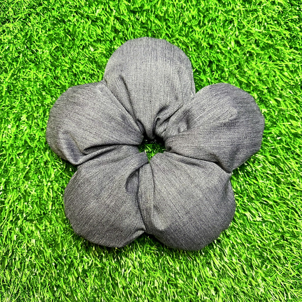 Large Flower scrunchie