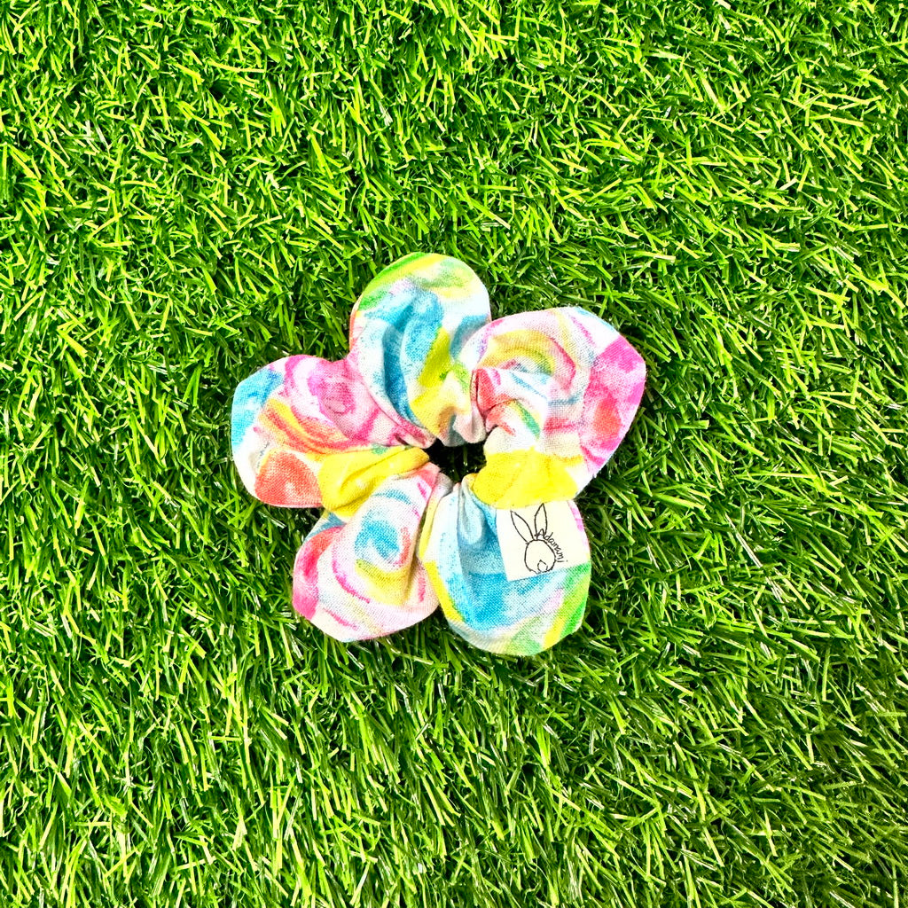Mini Flower Scrunchies